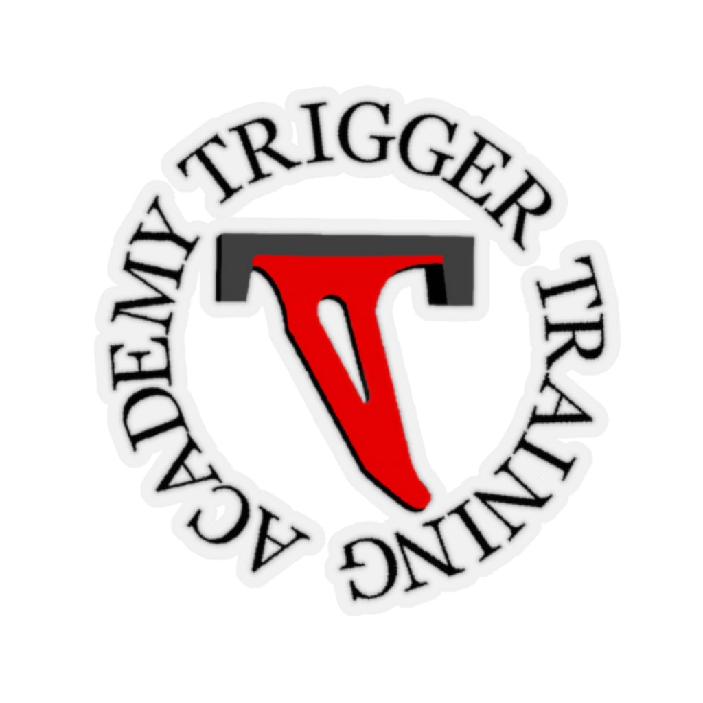 Trigger Training Acdemy Round Logo Sticker