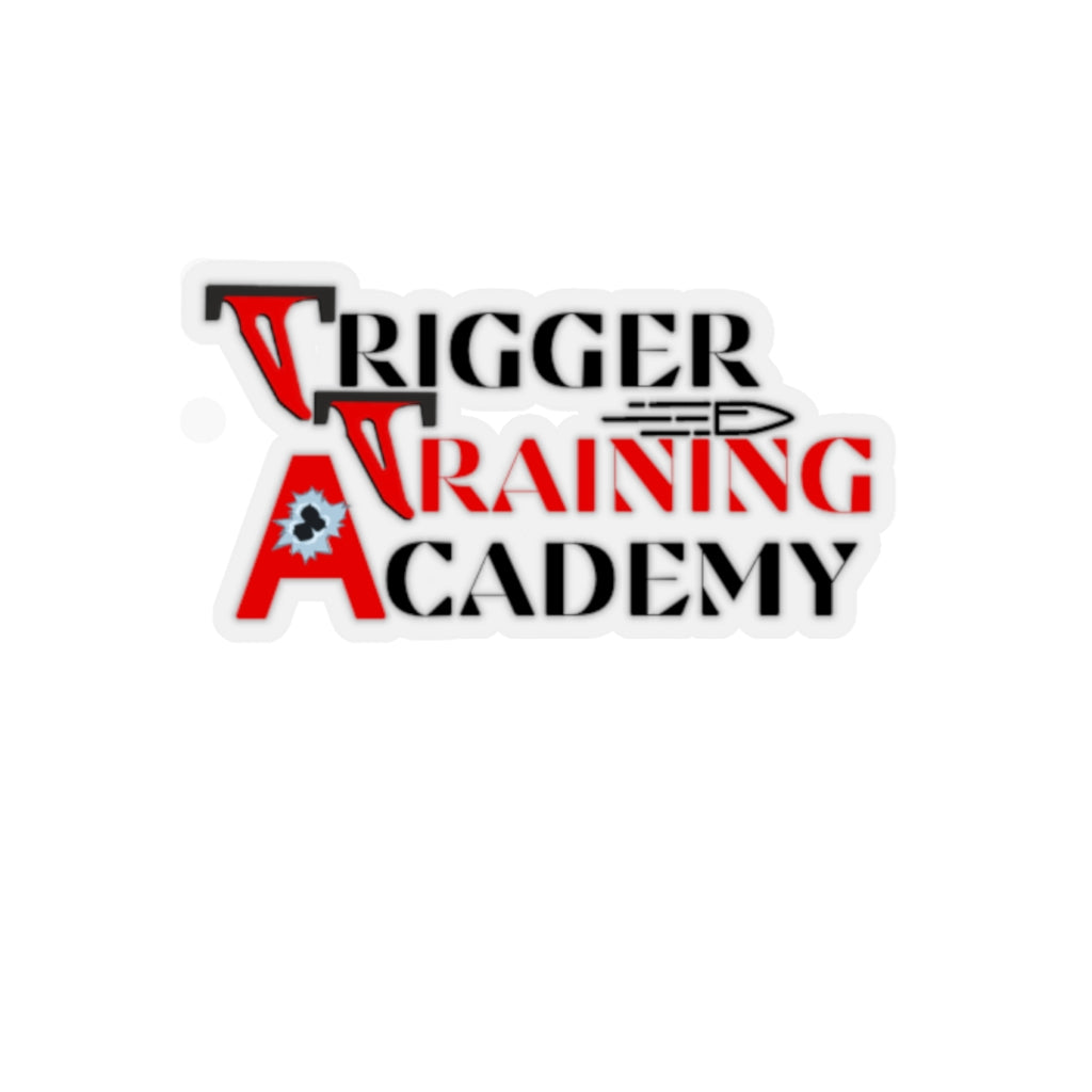 Trigger Training Academy Stacked Logo Sticker